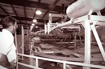 Twin Spindle rotary vacuum former